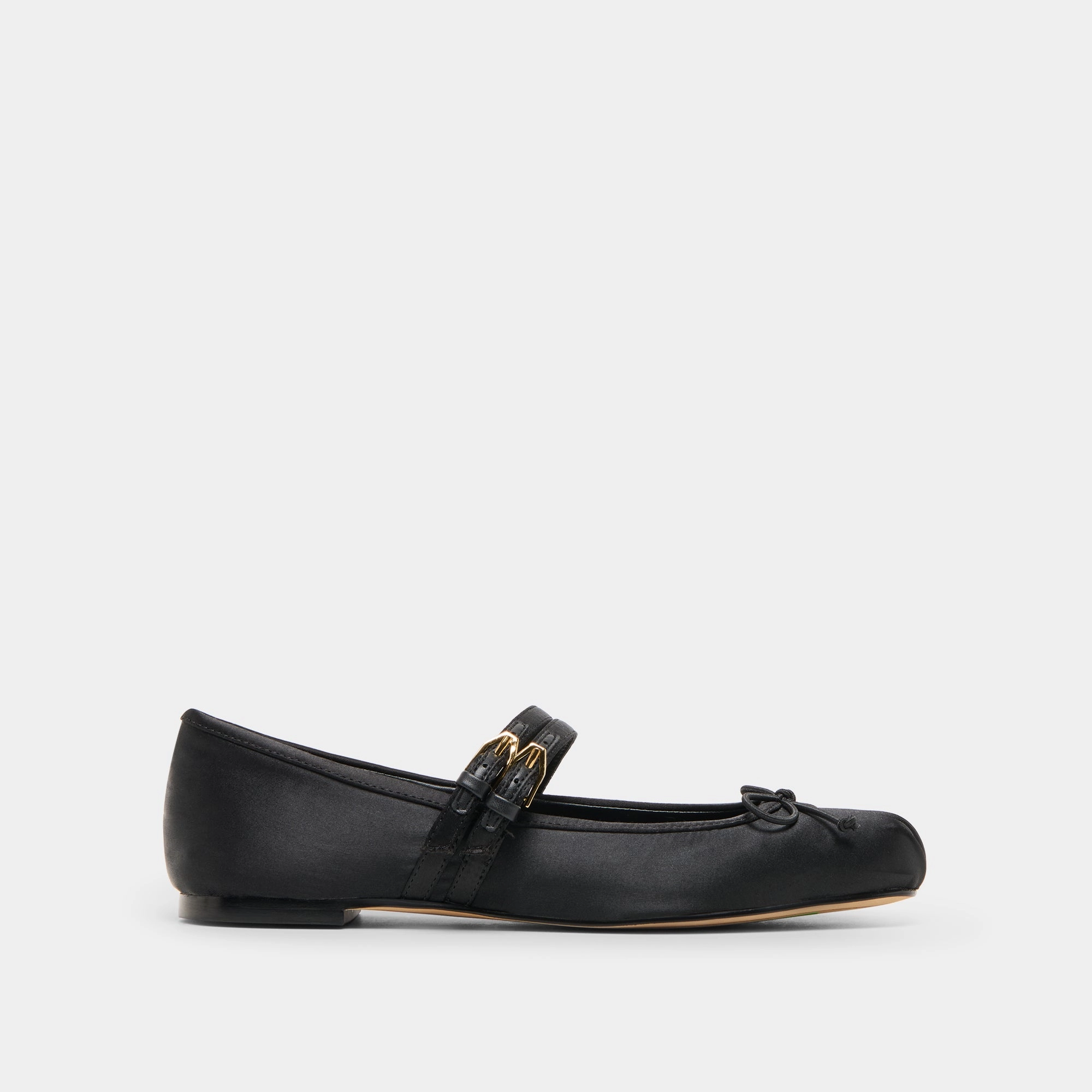 Zip - up GIBSEN BALLET FLATS ONYX SATIN