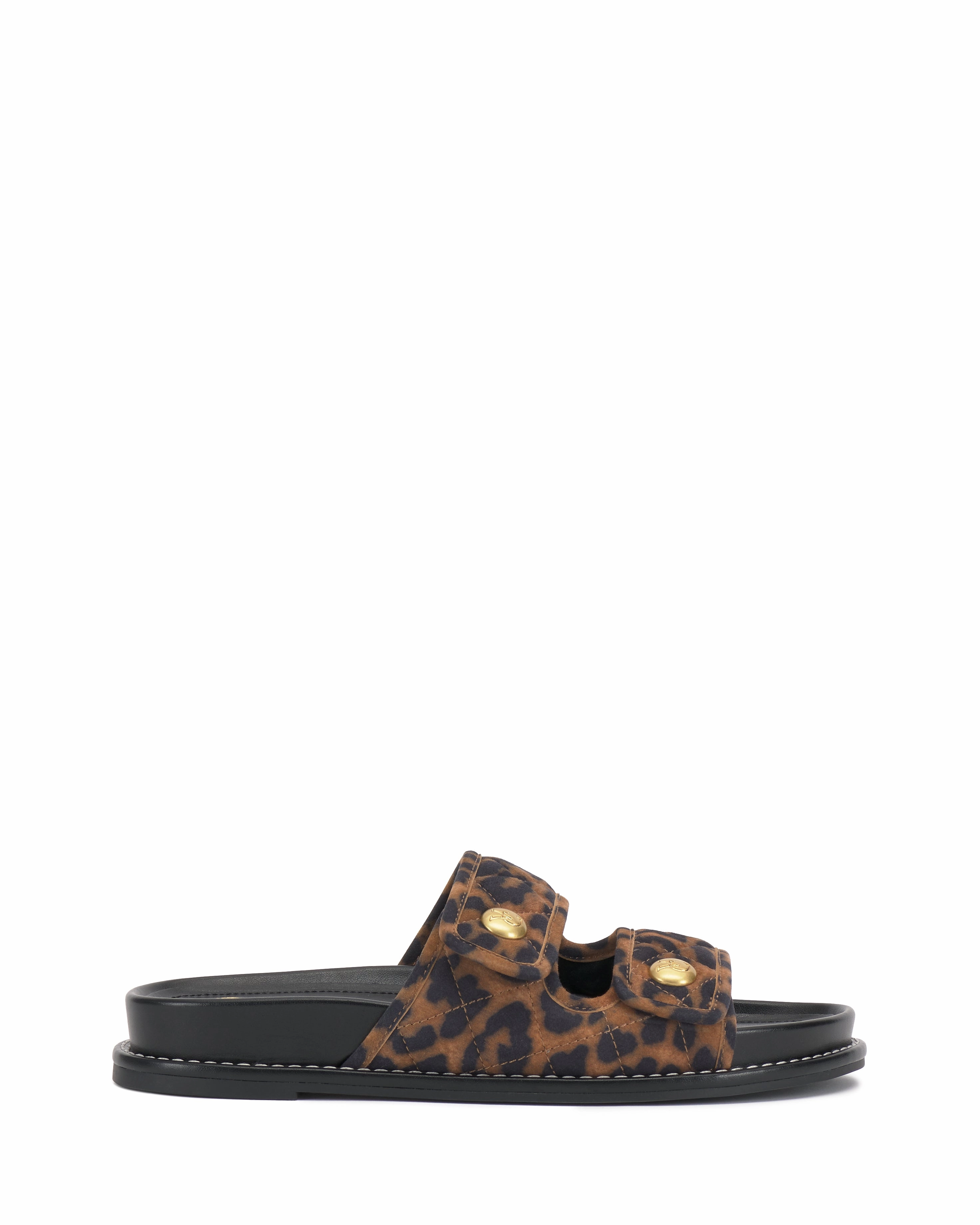 Zero Drop Platform Graysin Quilted Slide