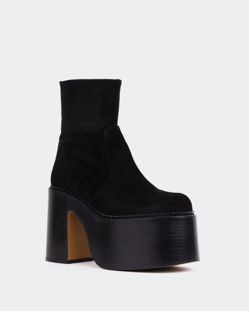 Breathable Mountain Climber Gunner Black Suede