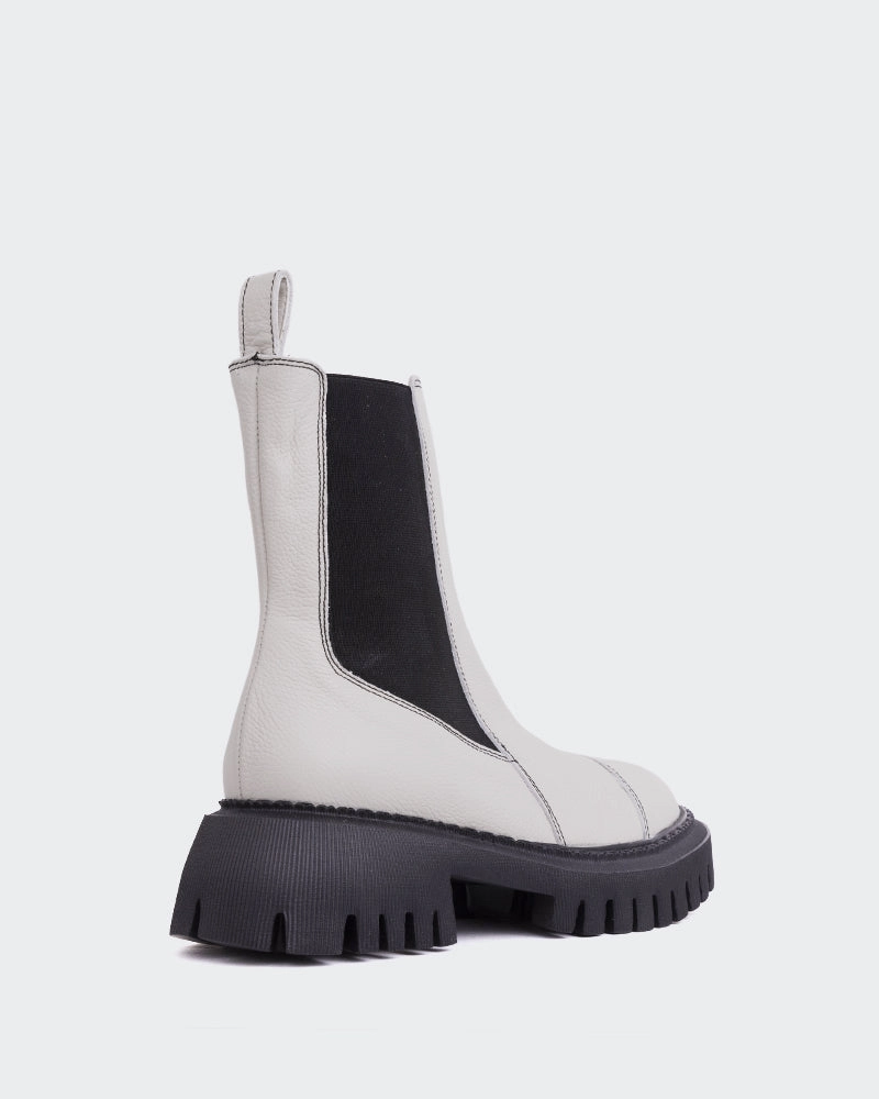 Laroi Off White Leather Comfortable Straps Comfort Flex