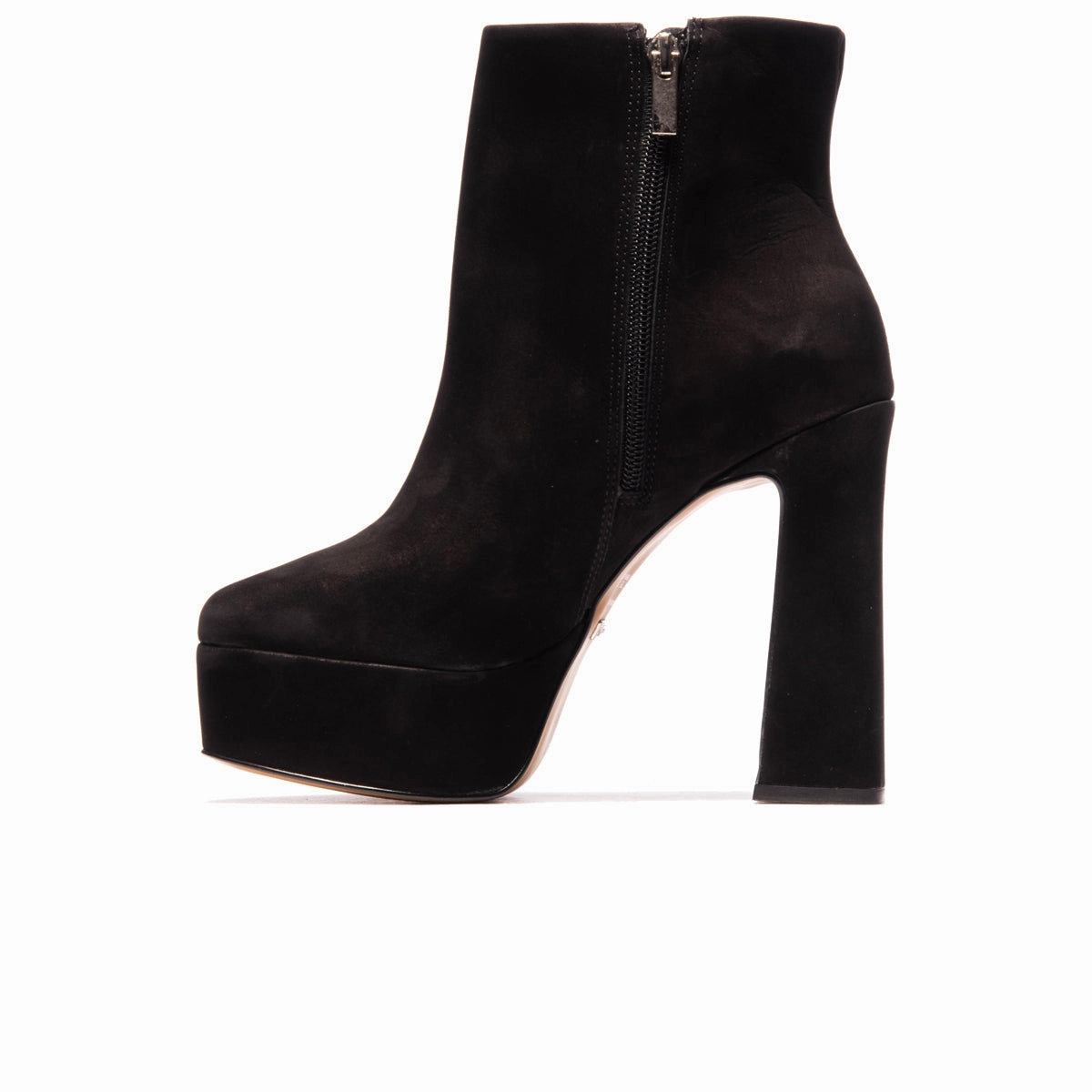 Comfort Ankle Lightweight Footwear Ria Black Nubuck