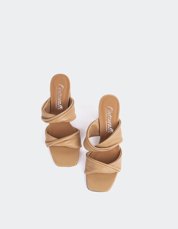 Hester Camel Leather men Breathable Upper