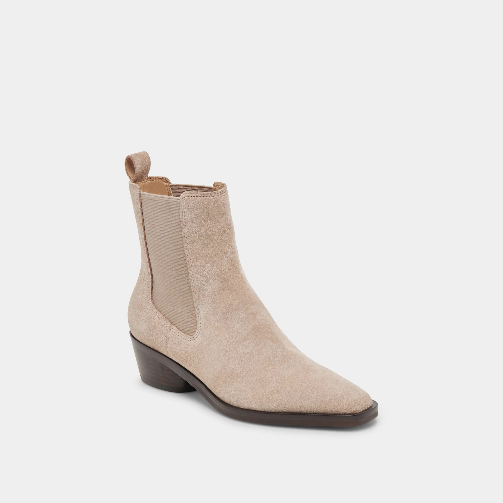 FOSTER BOOTIES TAUPE SUEDE Impact Dispersing Structure