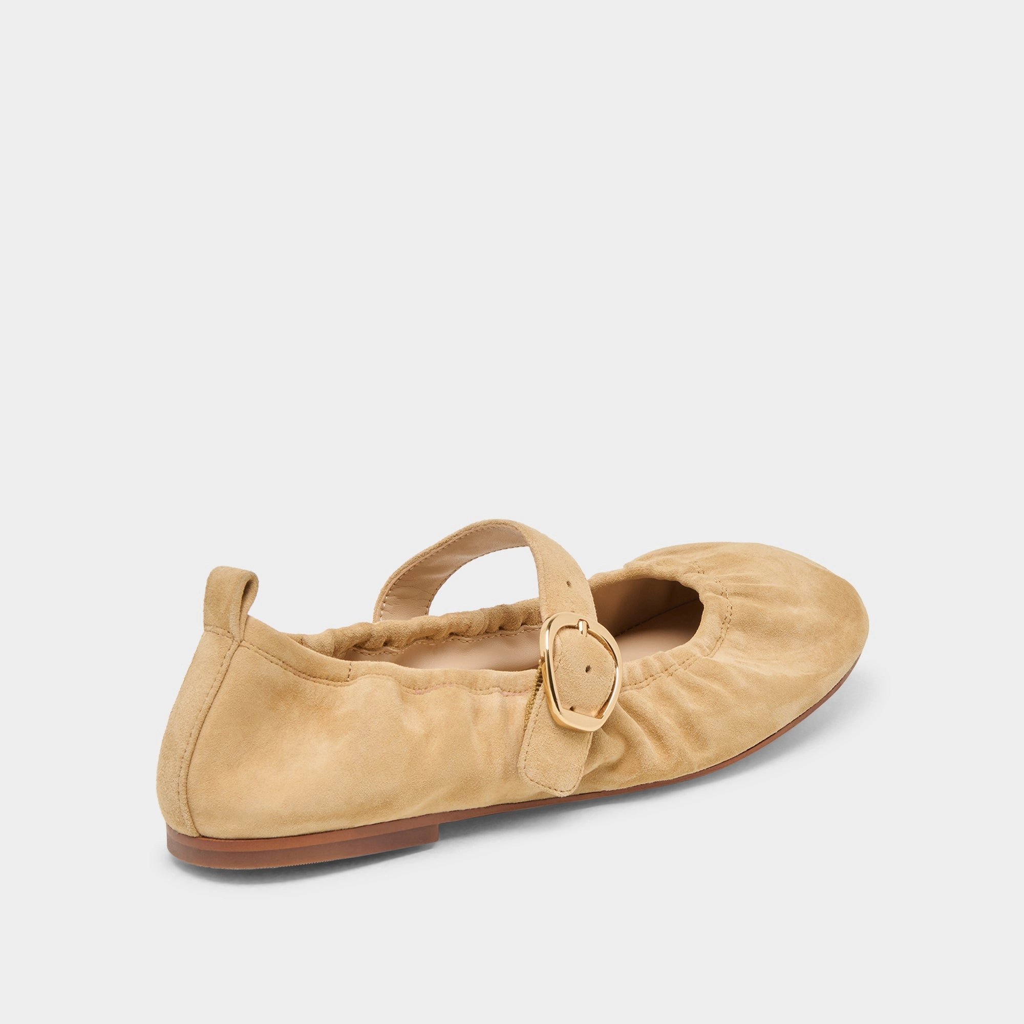 CAELY BALLET FLATS HONEY SUEDE coordinating