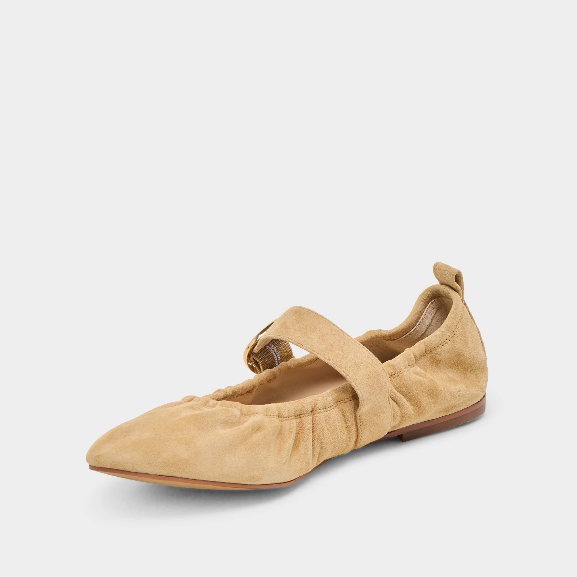 Work Shoes first CAELY BALLET FLATS HONEY SUEDE