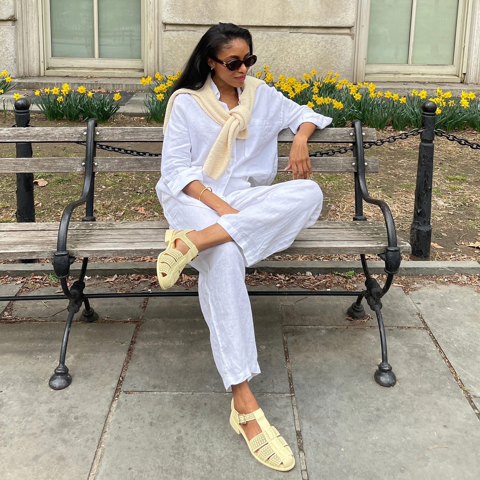 rainy - weather Casual Ease HOLIS 3D SANDALS LT YELLOW