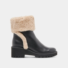 HUG H2O BOOTS BLACK LEATHER Built-In Lining Robust