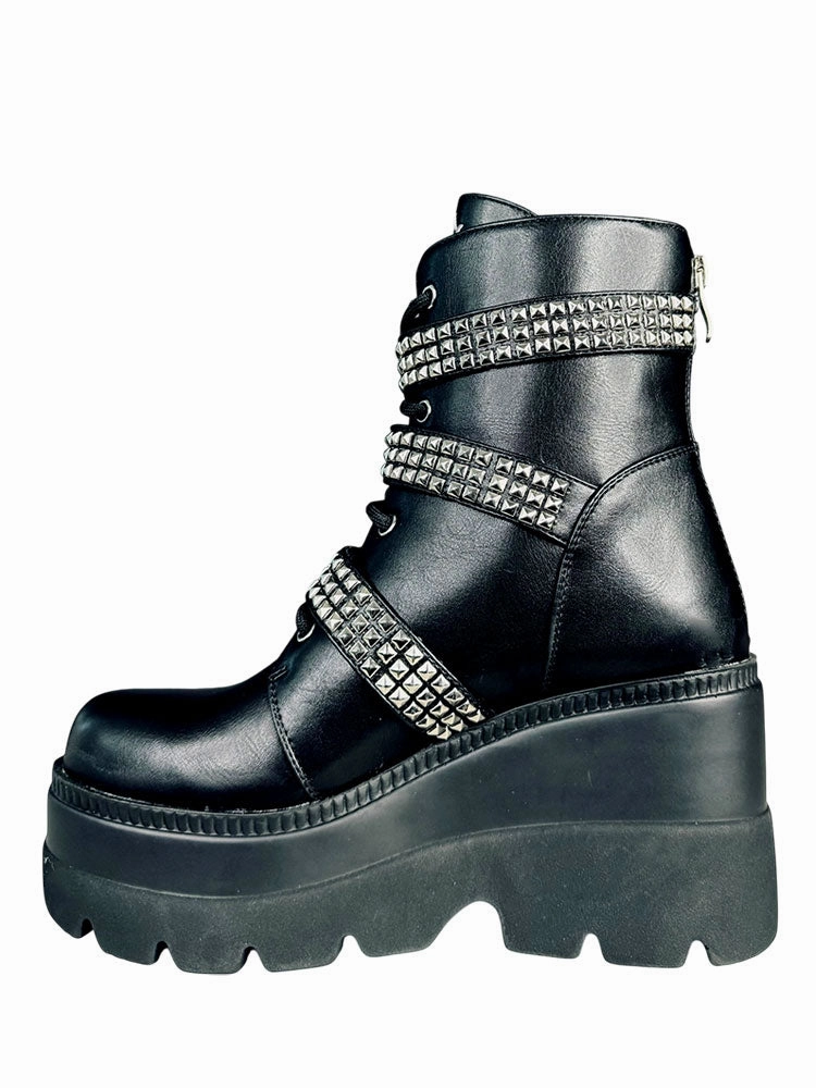 Impact Dispersing Sole Hybrid style IDOL STUD - BLACK/SILVER