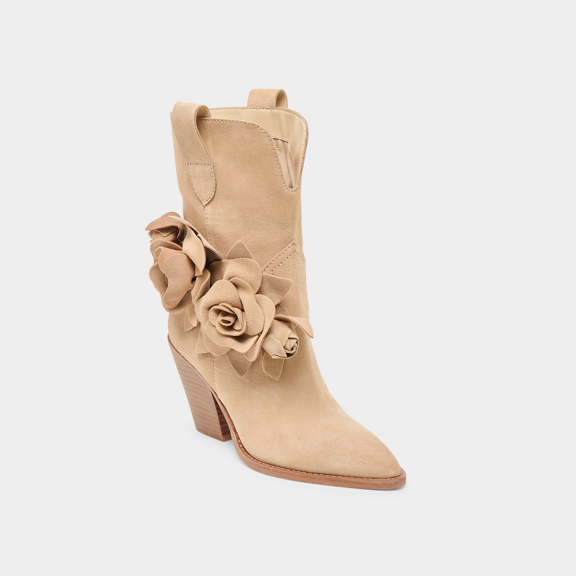 Luxurious Feel JAKEL BOOTS CAMEL SUEDE