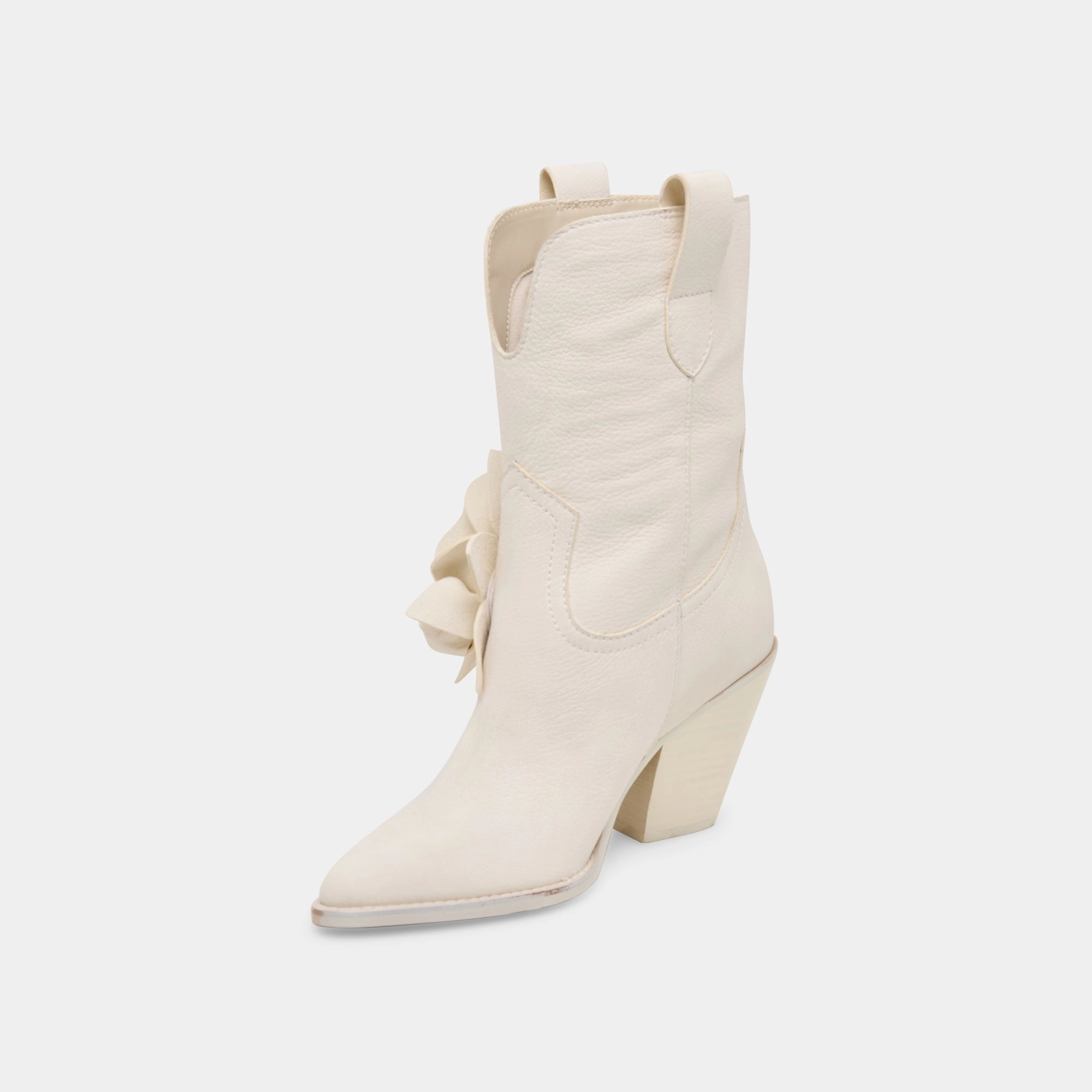 JAKEL BOOTS OFF WHITE NUBUCK least waterproof handmade - quality - level