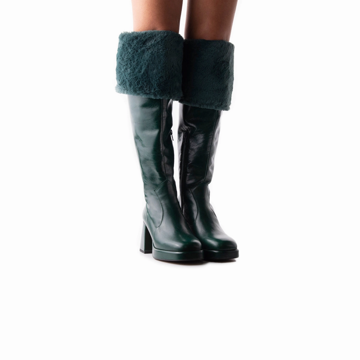 Comfortable ankle support Jesse Green Leather