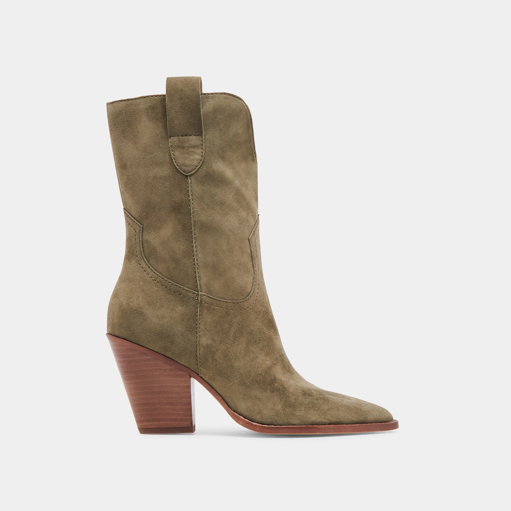 Luxurious Touch Tactile Grip Enhancement JESSEY BOOTS MOSS SUEDE