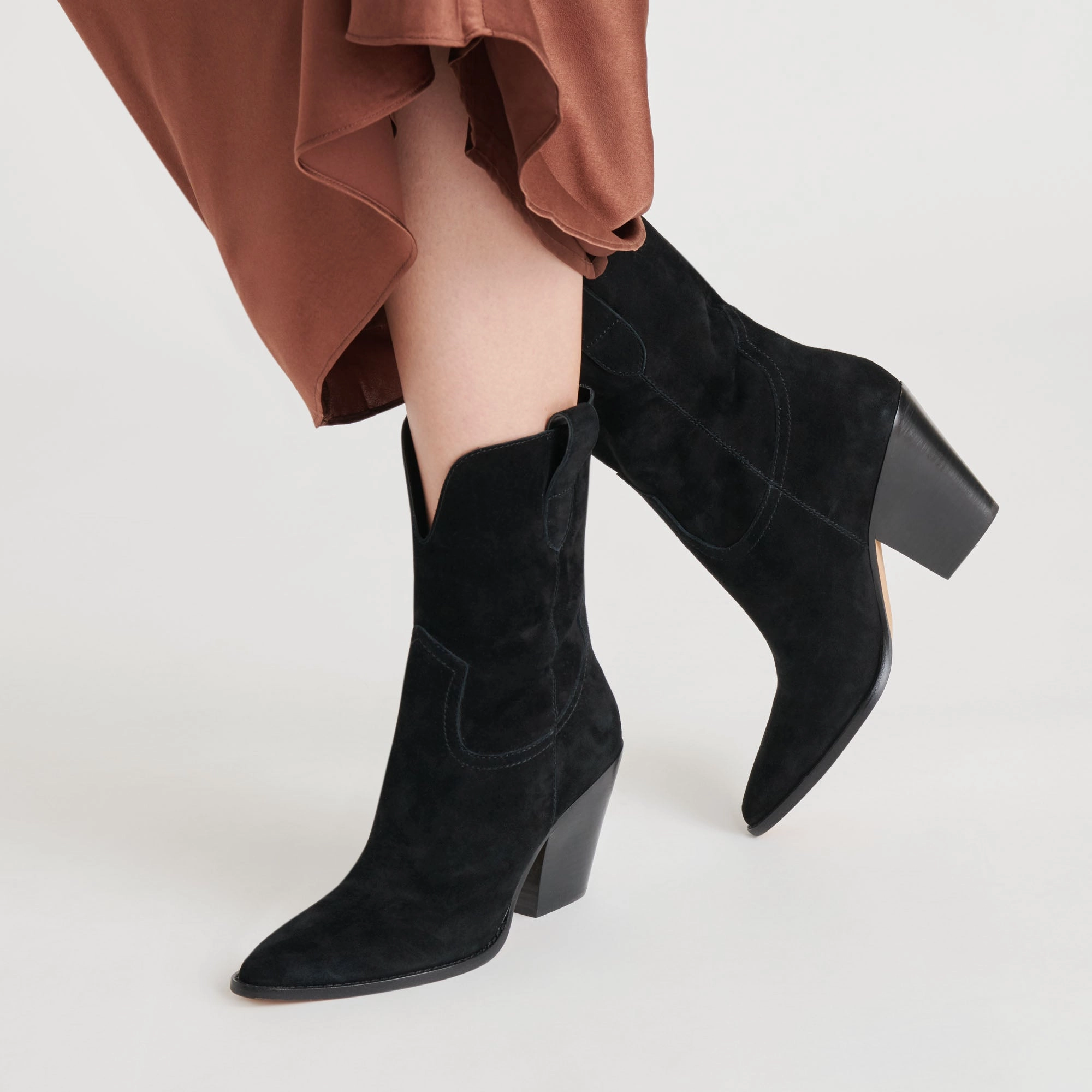 JESSEY BOOTS ONYX SUEDE least comfortable