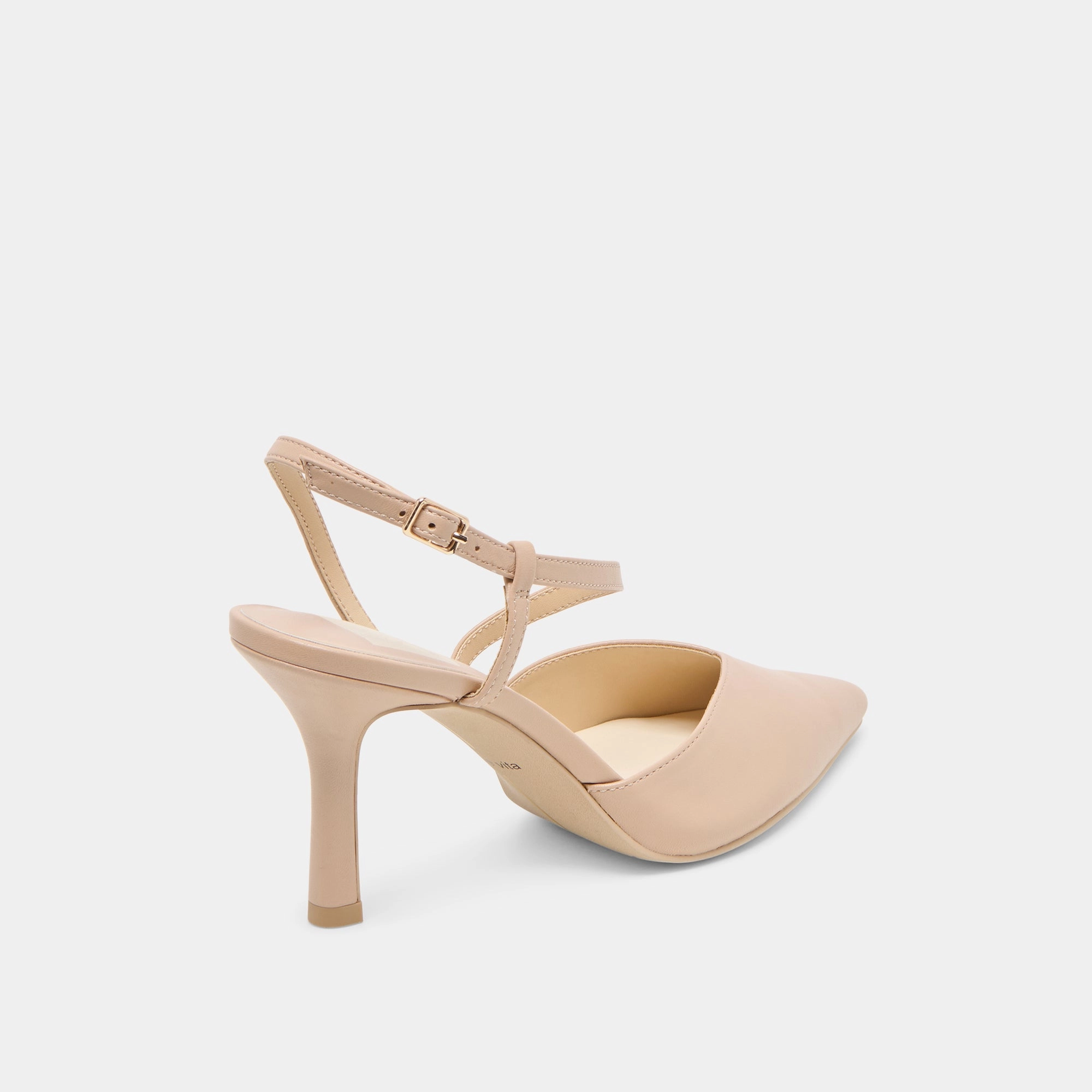 KAMRA HEELS BEIGE LEATHER adults variety
