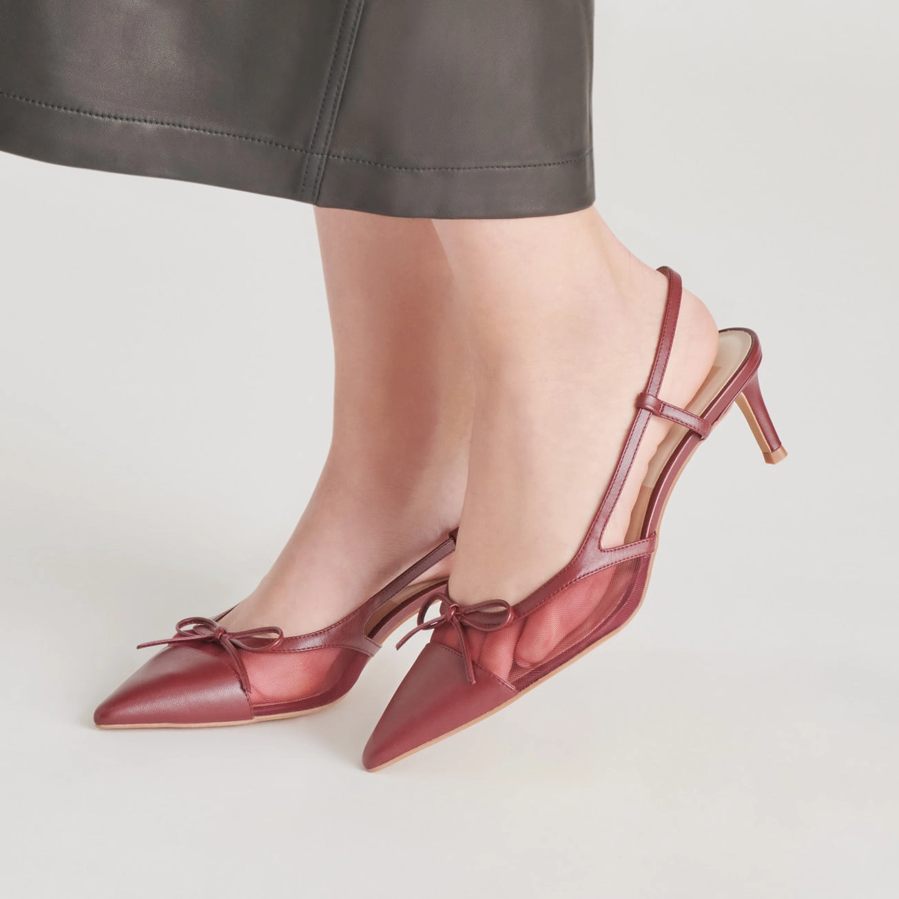 Torque Control Framework KANDI HEELS MAROON MESH