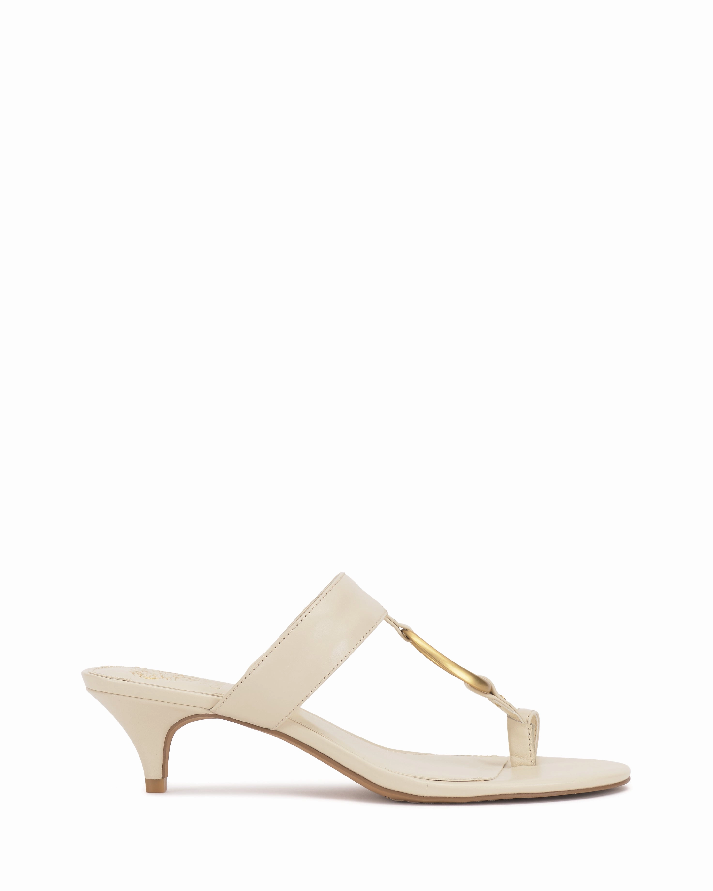 Kimena O-Ring Kitten Heel Sandal hand - washable Low Profile Cushioning