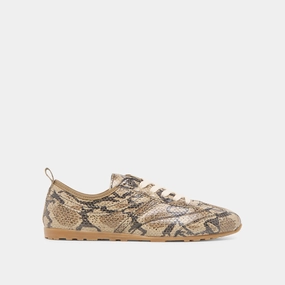 VIPER SNEAKERS SNAKE PRINT EMBOSSED LEATHER Sophisticated piece