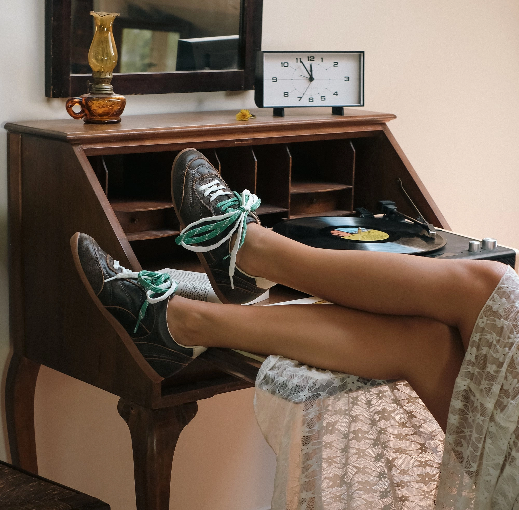 LAINI SNEAKERS BROWN DISTRESSED LEATHER commuters - specific benefits Street traction