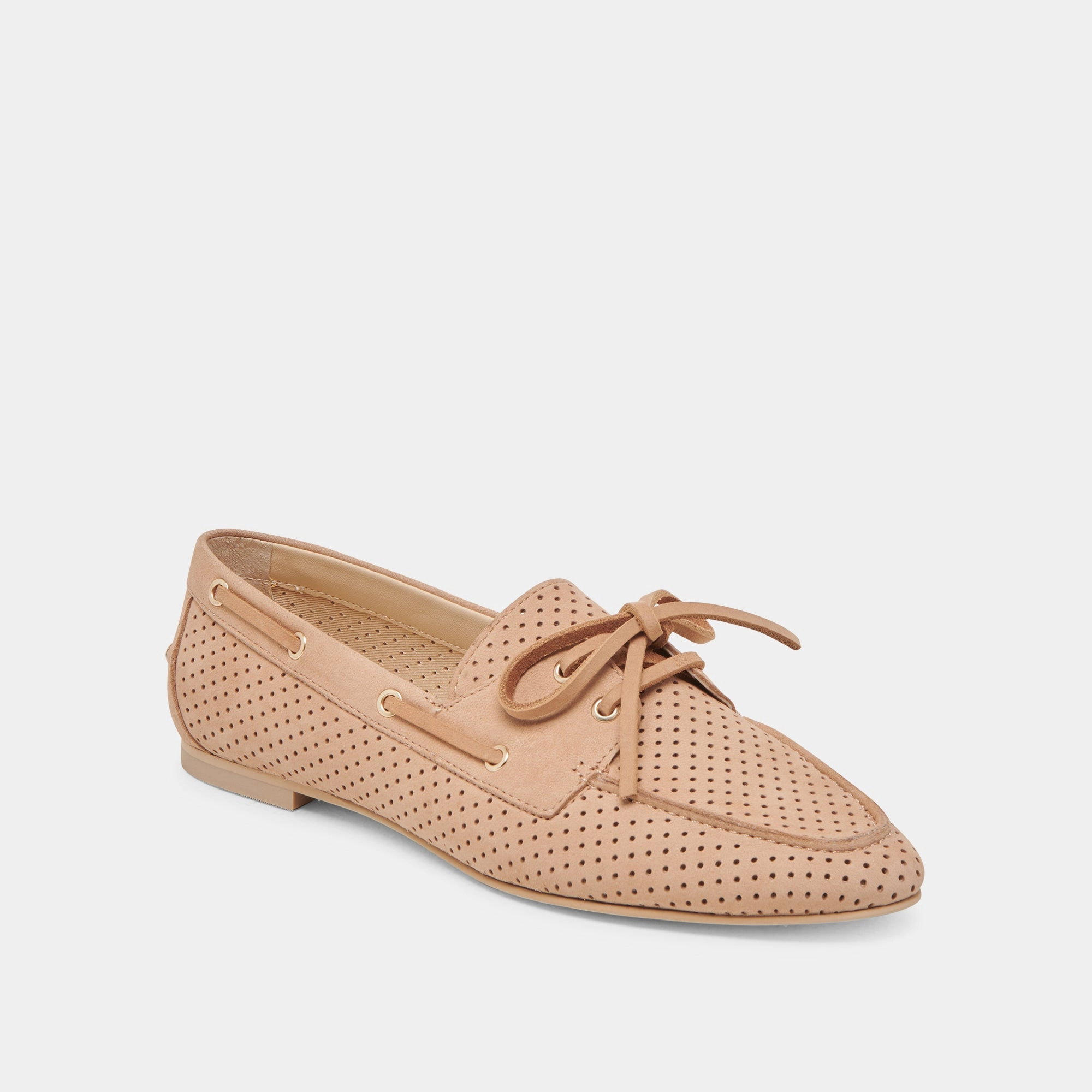 buckle - closure teenagers - specific benefits LAKIN LOAFERS BAMBOO PERFORATED NUBUCK