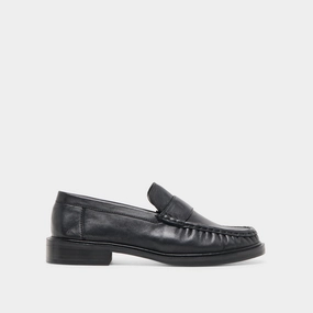 BODI LOAFERS BLACK LEATHER Ultra-soft performance