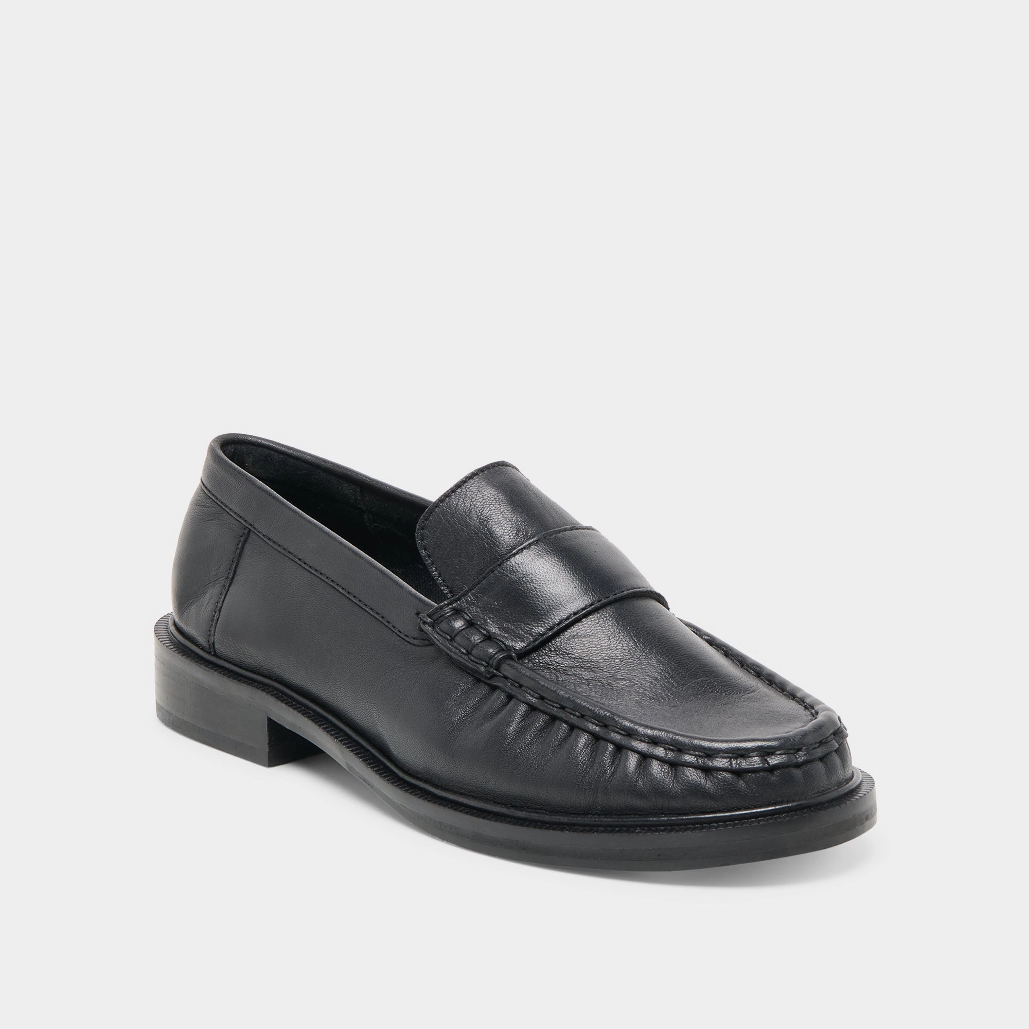 BODI LOAFERS BLACK LEATHER Torsional Stability Frame