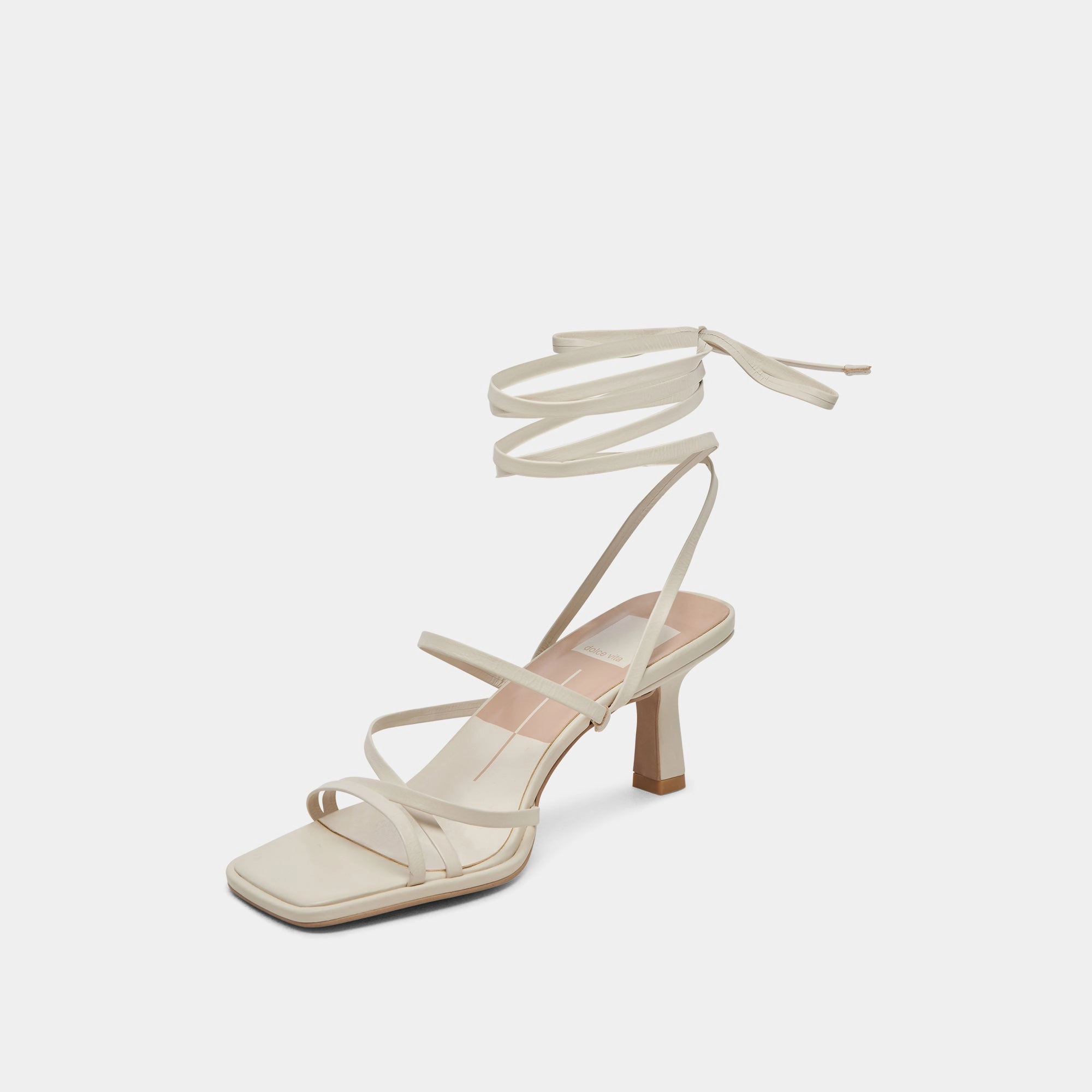 Beach Footwear daily - use MALABO HEELS IVORY LEATHER