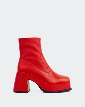 Durable Shell Work Commute Family Fit Lepic Red Leather