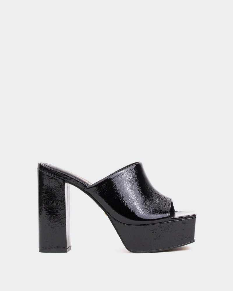 Sandal Accessories packable Leva Black Naplack