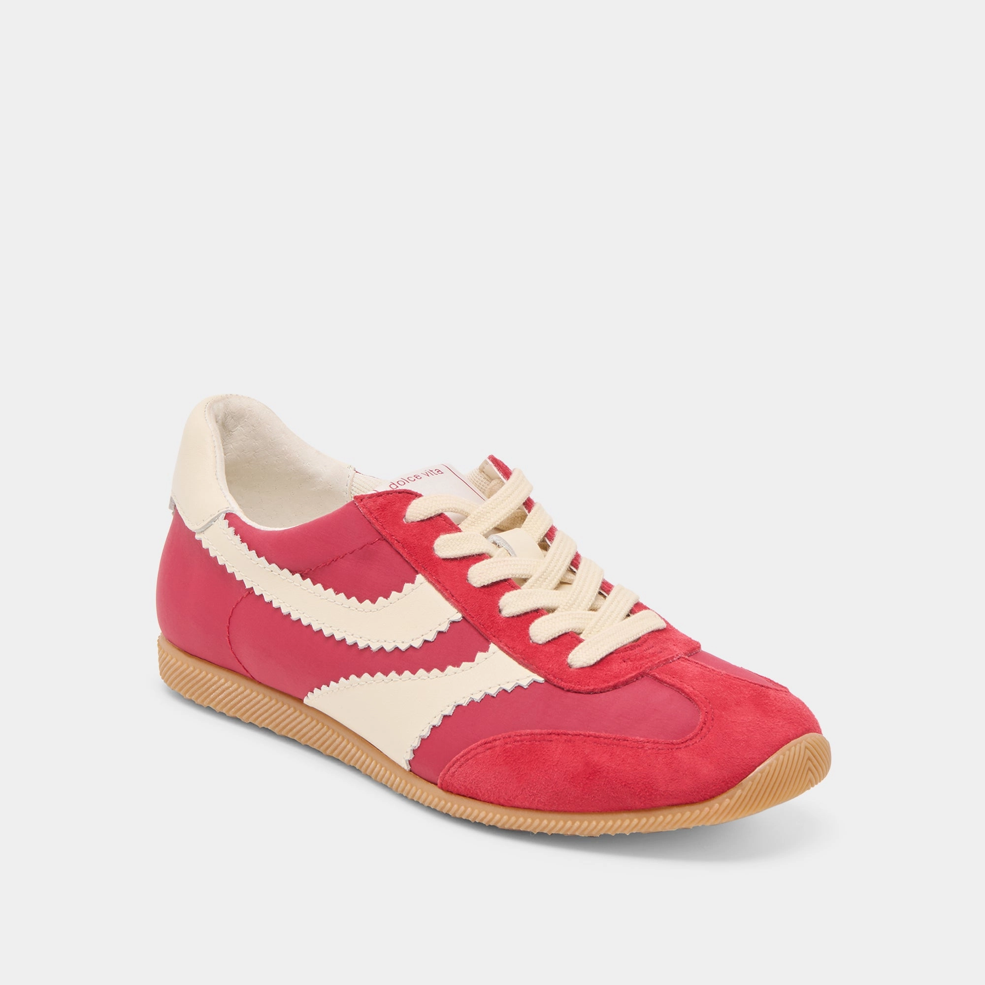 Low Profile Heel squash LIMIT SNEAKERS CRIMSON NYLON