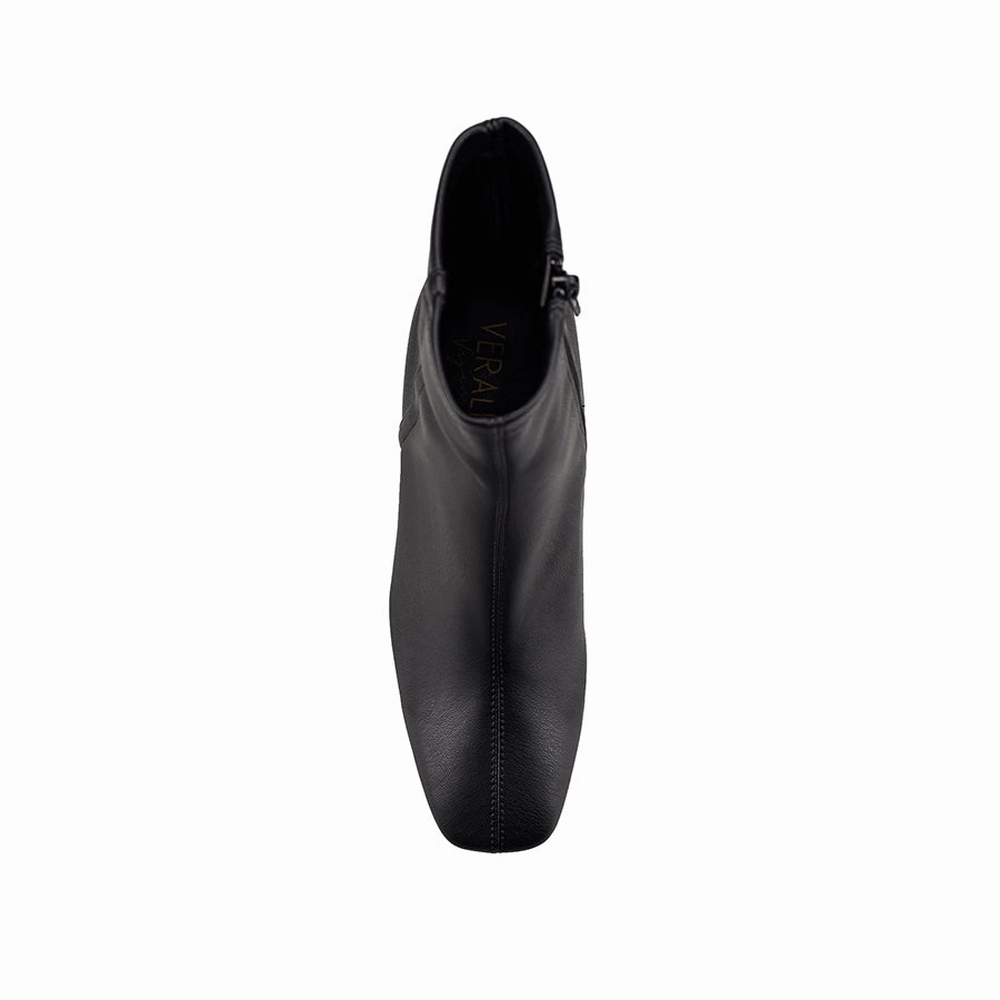 Weekend Chill Lizzo Stretch Ankle Boots - Black Stretch