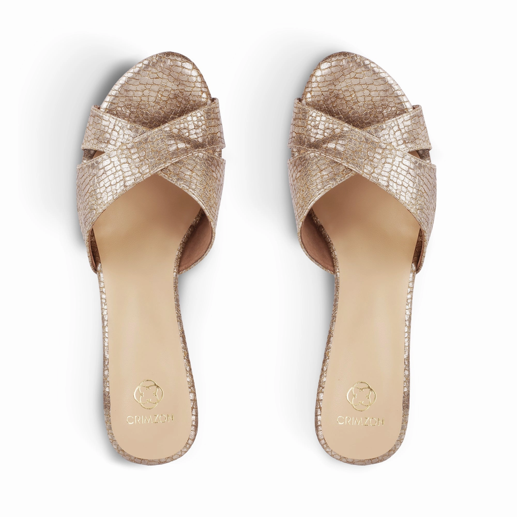 AIYANA- BRONZE WEDGES Lightweight EVA Construction Fashion Edge