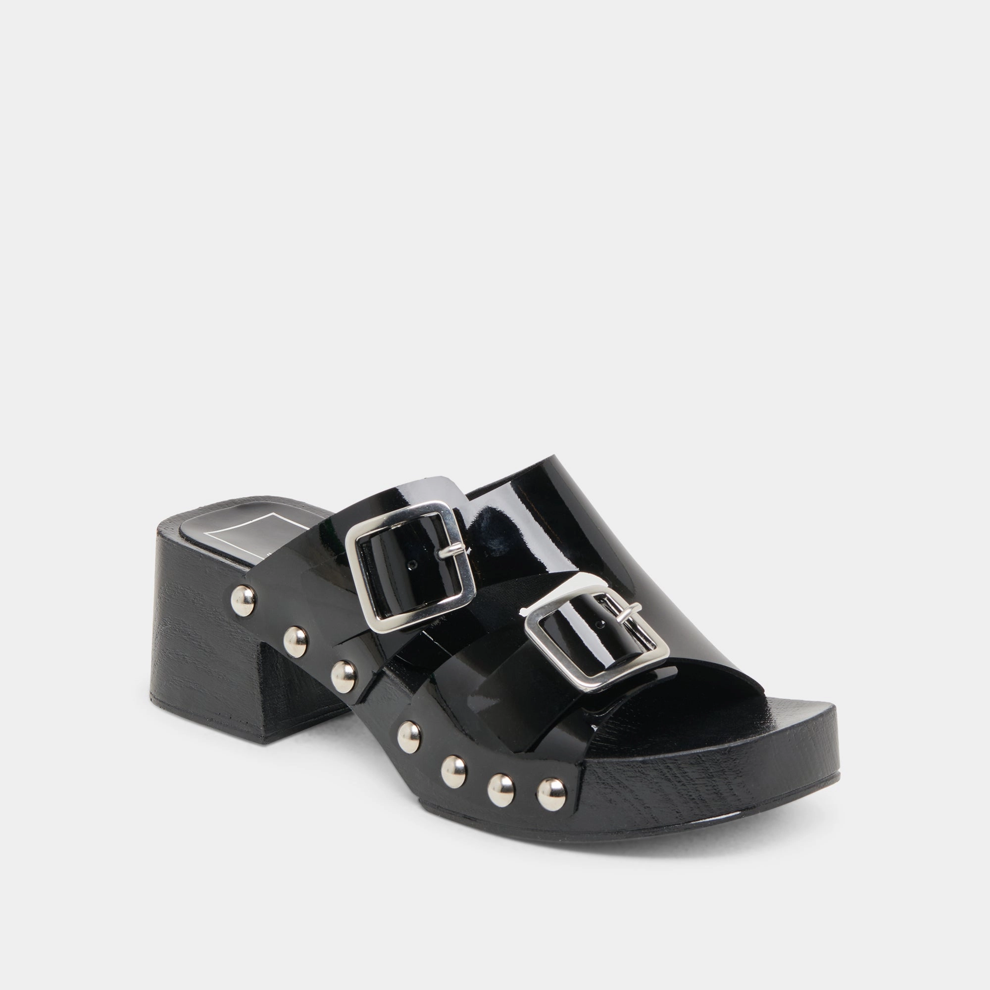 least beach Leading MELODY HEELS BLACK LEATHER