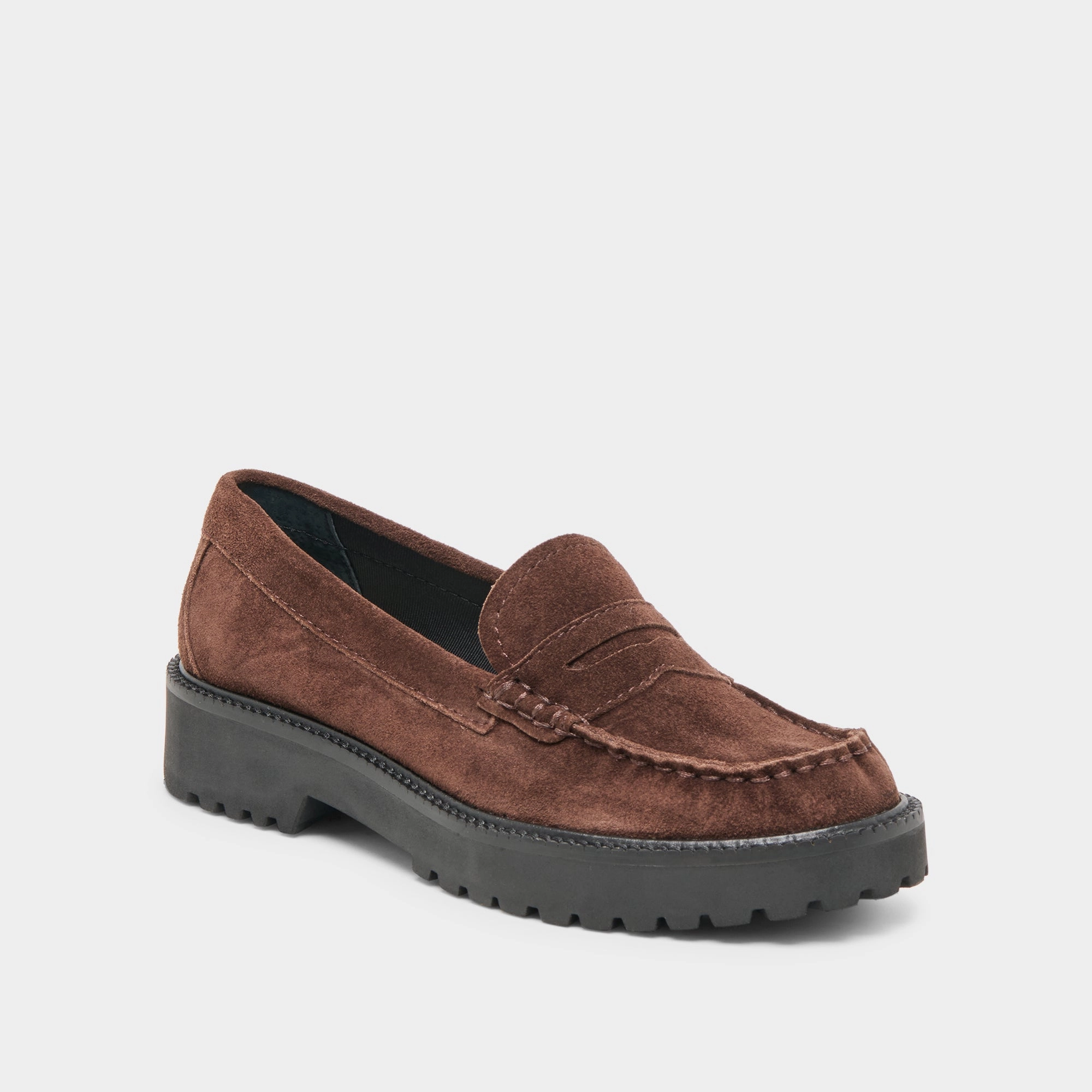Advanced Airflow System MEREK LOAFERS DK BROWN SUEDE