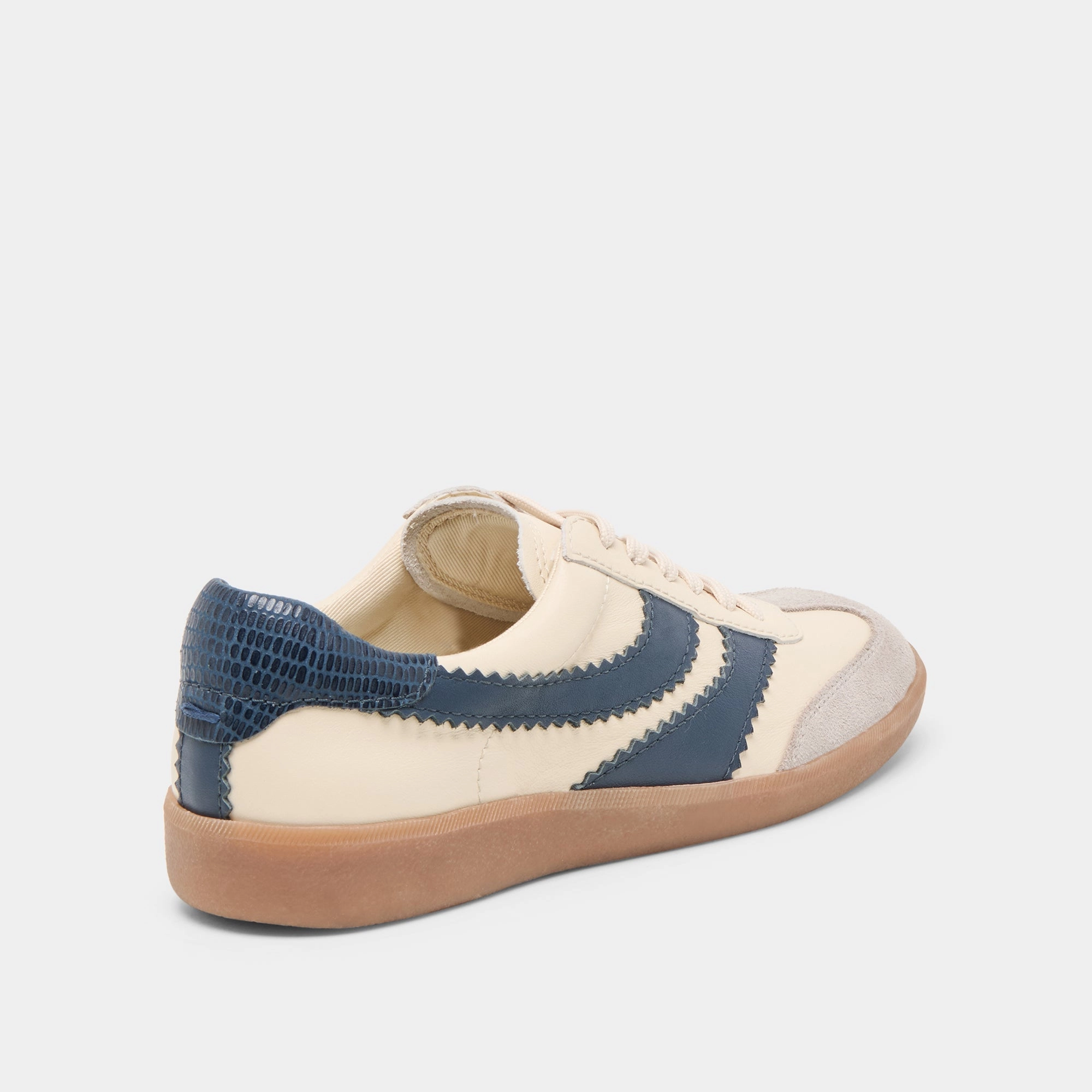 Heel Stabilizer MERIT SNEAKERS WHITE NAVY LEATHER