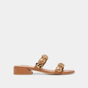 FARROW SANDALS SADDLE LEATHER Soft Touch Right