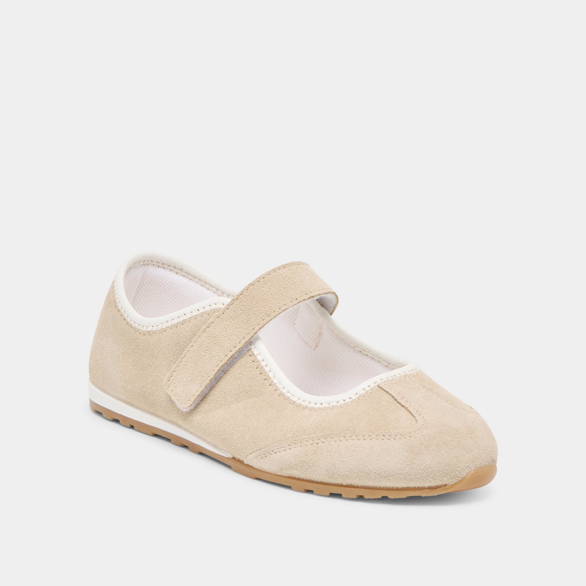 SOFYA SNEAKERS CAMEL SUEDE Supportive grip