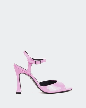 Miracle Pink Patent/Verni Rose shallowest Supportive Heel Counter