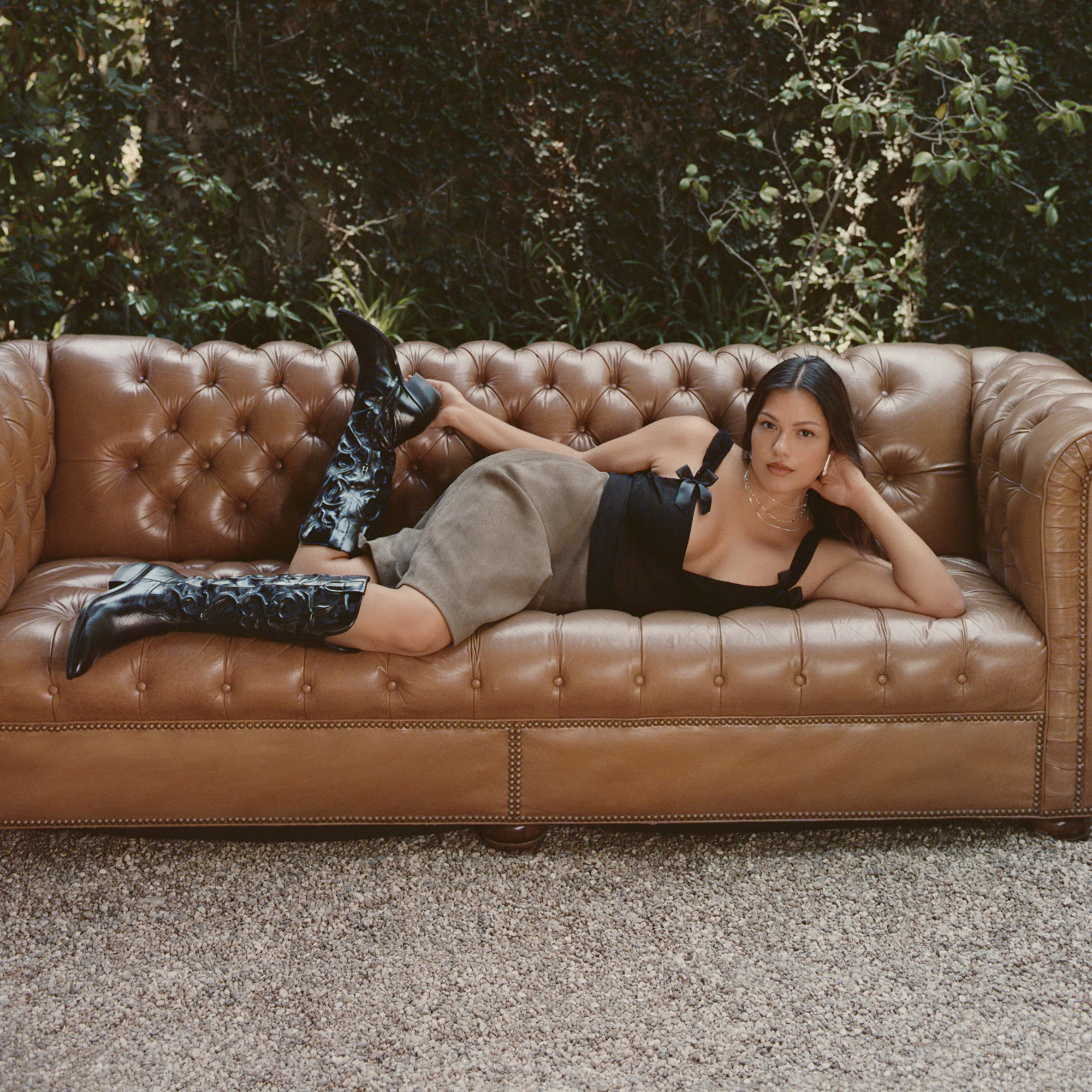 MIRLA BOOTS BLACK LEATHER Quick Fit