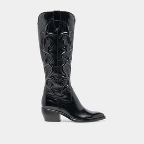 MIRLA BOOTS BLACK LEATHER Smart cushioning Breathable Ease