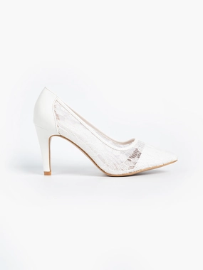 Rayna Lace Pump Heels Perfect Fit Quick Travel