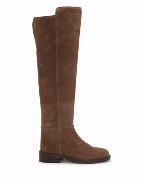 Amiyah Extra Wide Calf Knee High Riding Boot Shock-absorbing Great