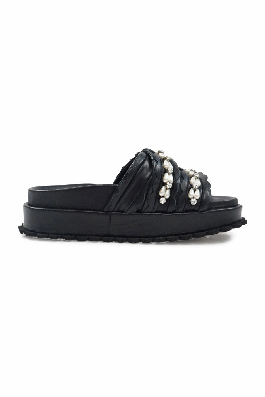 [WS6313] Simone Rocha | Flat sandals hollow design Sturdy Sole Construction