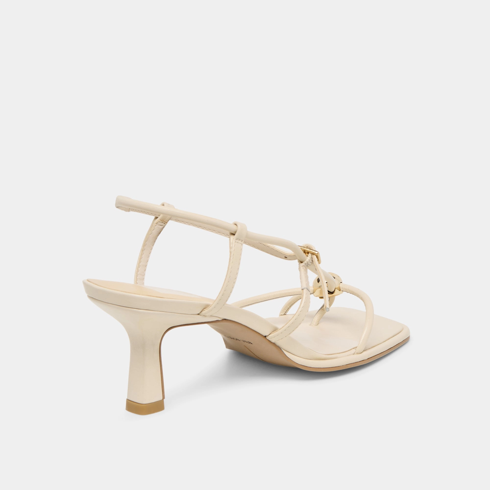 indoor - style most adjustable MYLEE HEELS CREME LEATHER