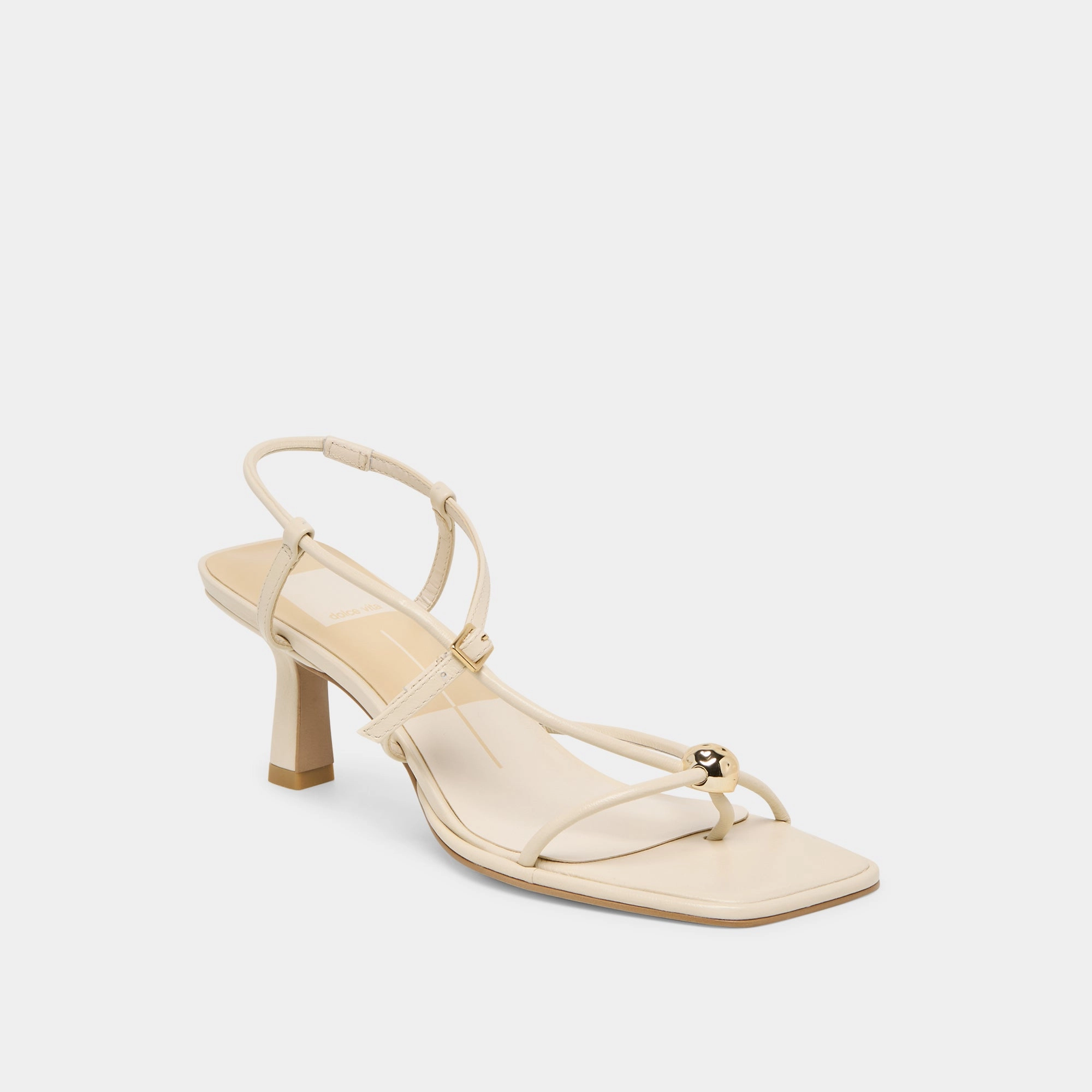 MYLEE HEELS CREME LEATHER most hiking
