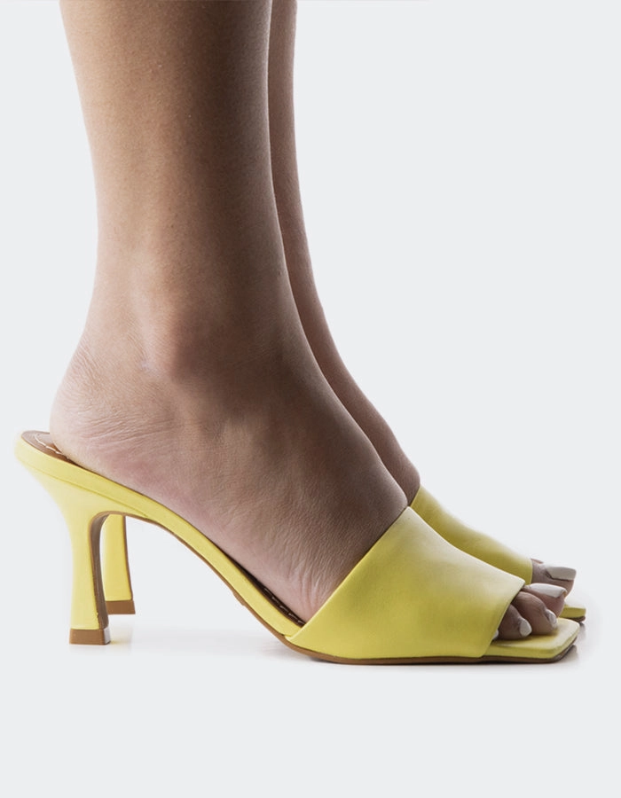 All-Purpose Footwear Trendy Vacation Sandals Mylos Yellow Leather