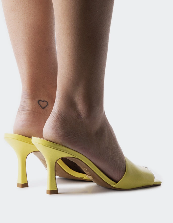 Mylos Yellow Leather Pet Walk