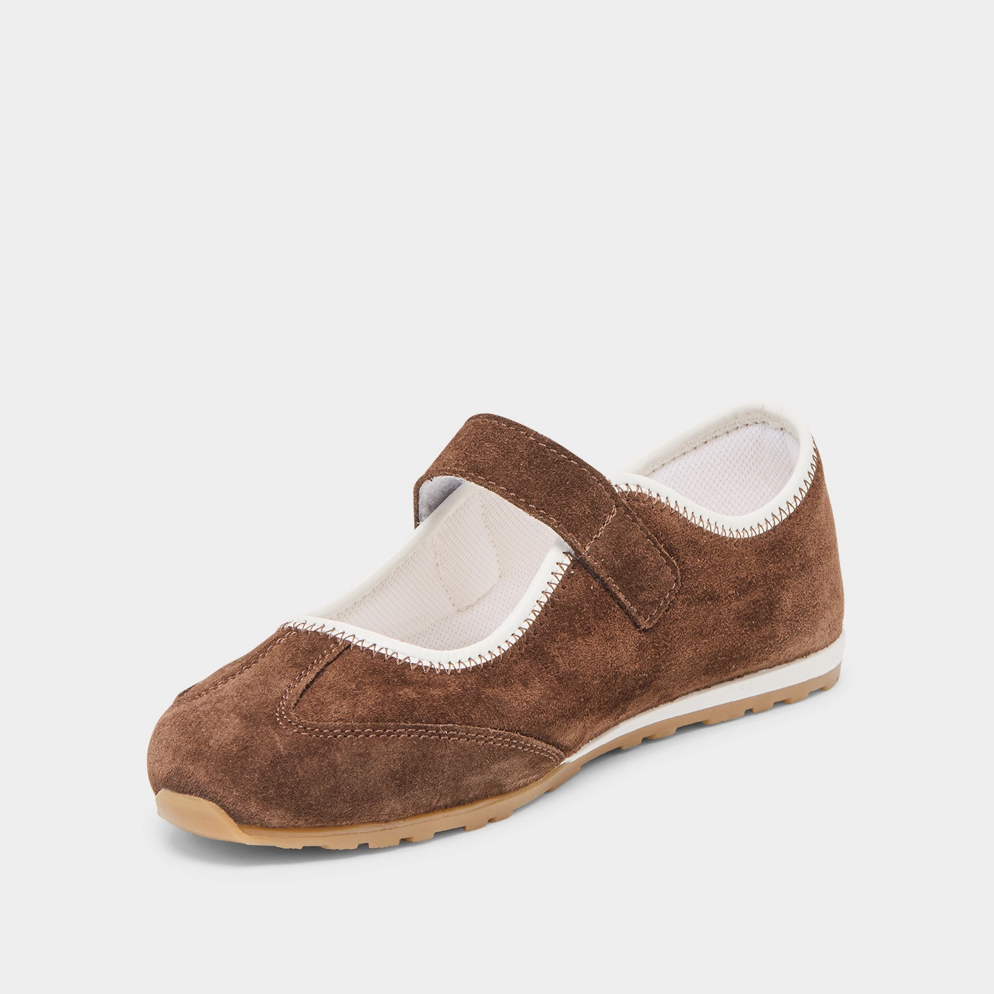 SOFYA SNEAKERS DK BROWN SUEDE All-Weather Design All-Day Cushioning