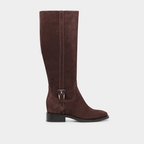 Dynamic Fit KILIAN H2O WIDE CALF BOOTS MAHOGANY SUEDE