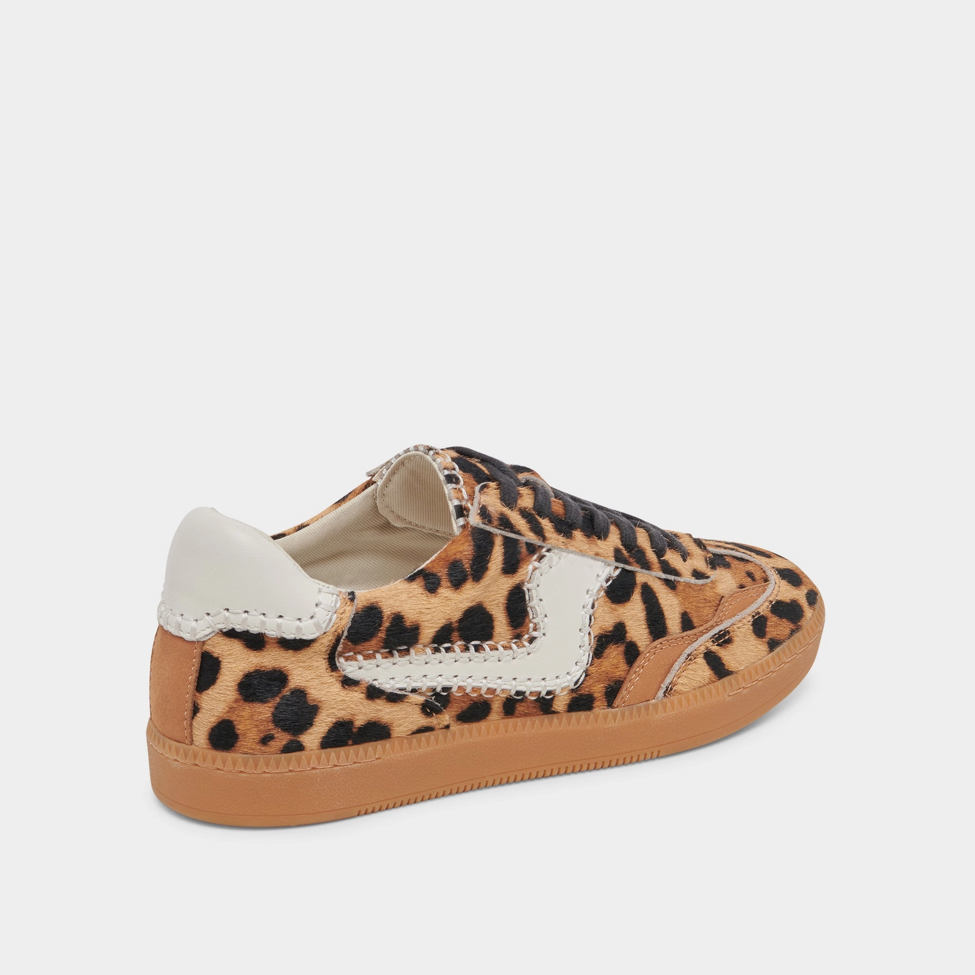 NOTICE STITCH WIDE SNEAKERS DK LEOPARD CALF HAIR sharpest