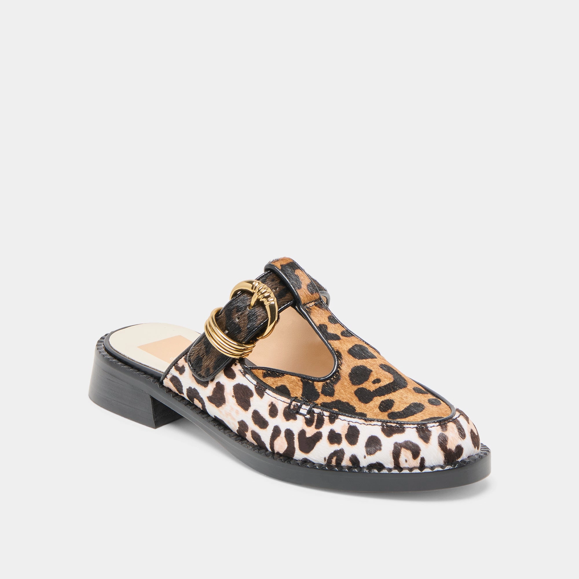 HARLAH FLATS LEOPARD MULTI CALF HAIR Temperature control